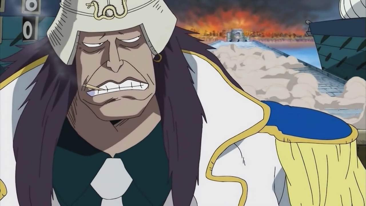 海賊王 海軍中將實力成迷 光有頭銜卻沒實力 意義何在