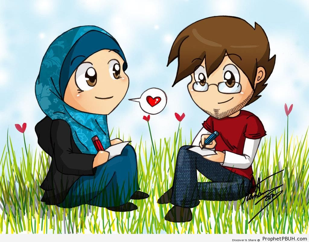 Koleksi Wallpaper Kartun Couple Wallpaper