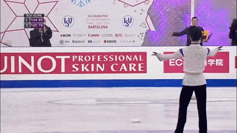 動画 羽生くんのファイナル Seimei テレビ映像とライスト映像比較 色々発見があります 続き 銀盤の散歩道 羽生結弦くんの３aは芸術