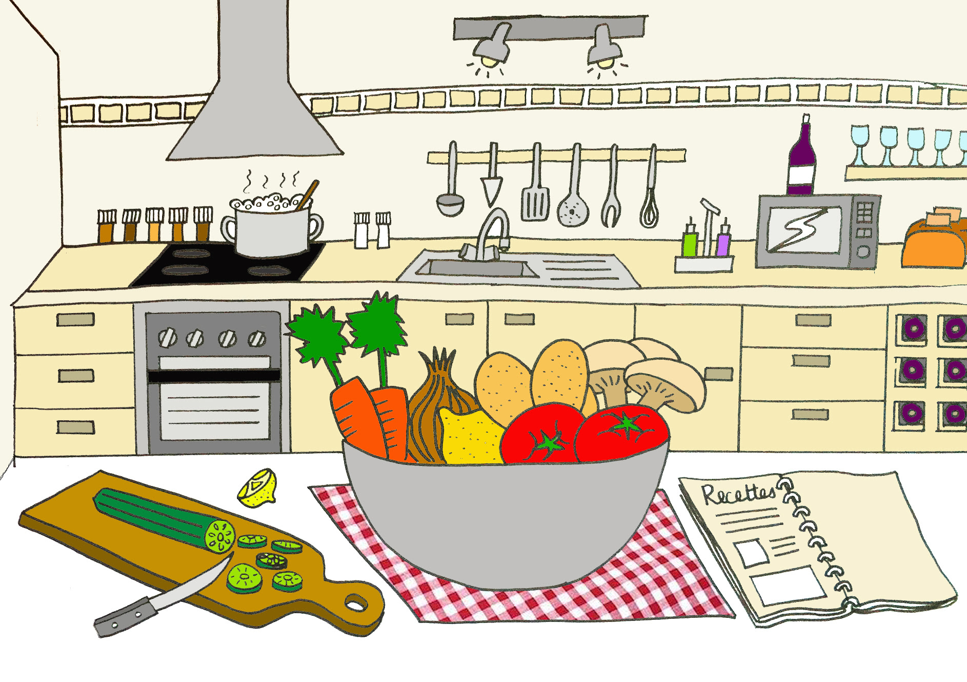 Un dessin cuisine L impression 3D Un dessin cuisine L impression 3D
