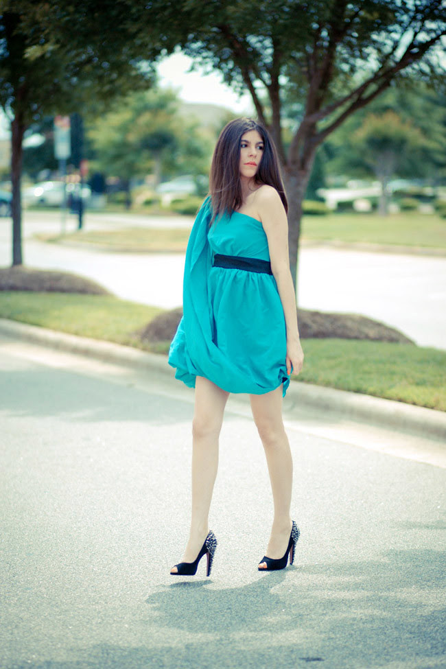 Roman Dress, Fashion, Grecian Dress, Studded heels, Sam Edelman shoes