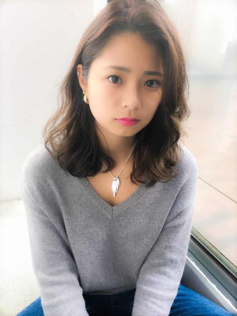 首が短い 長い人が似合う髪型で本当の小顔効果も実現 流行りの