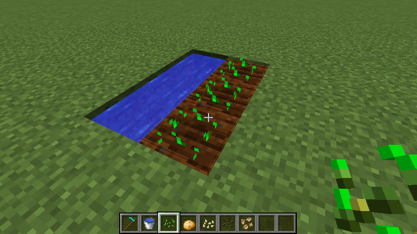 耕地の作り方と栽培できる農作物 ビビアンのマイクラ攻略ブログ