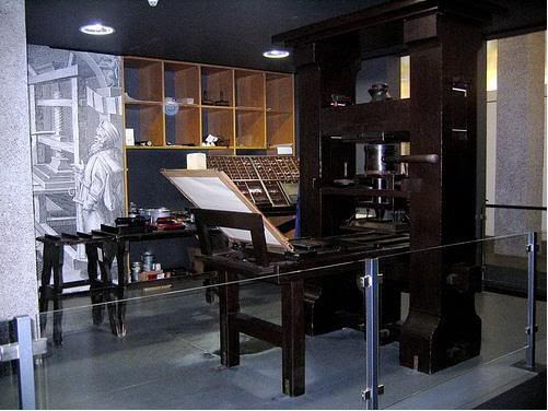 gutemberg Press Machine Model