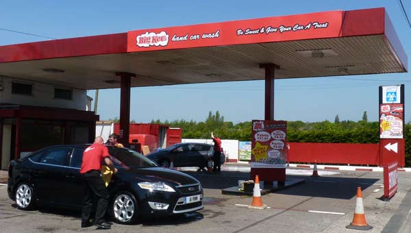 Big Kev is cleaning up in Rufford