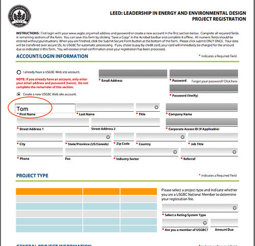 LEED Registration pdf