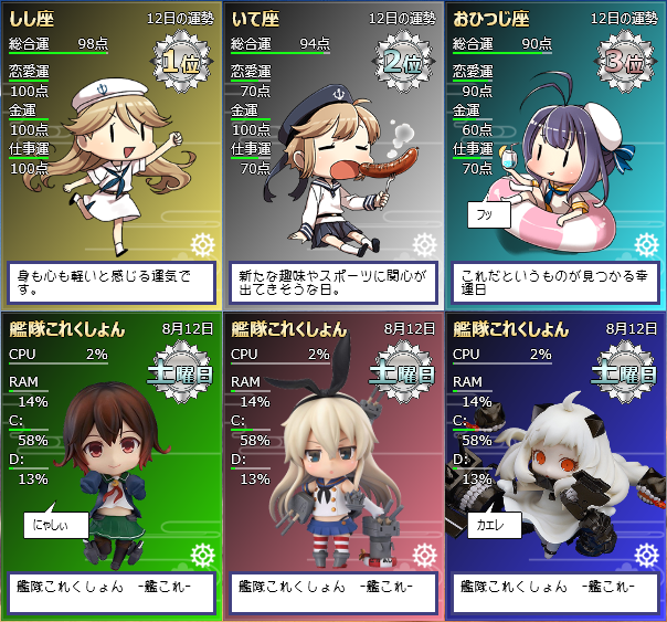 Suomen Rainmeter 妖精さんスキンver2 0