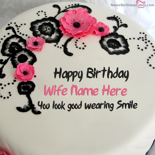 16++ Recommendations For Happy Birthday Message For Wife On Cake