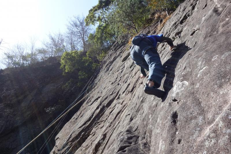 好日山荘実技講座 初心者クライミング講習 In 日向神 登山レポート 登山用品 アウトドア用品の専門店 好日山荘