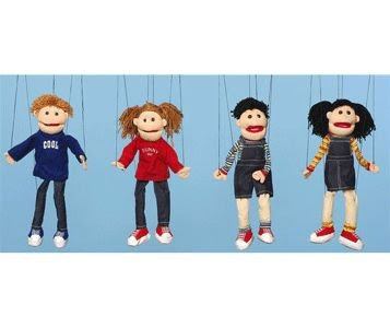 Sunny Puppets Girl Marionette