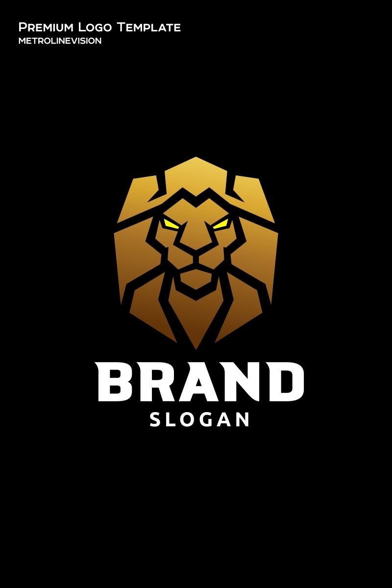 Cameo Gold Lion Logo Brand Compatible with Silhouette, Cricut and other cutting machines.