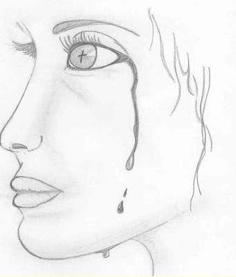 Fille Triste Qui Pleure Dessin Facile