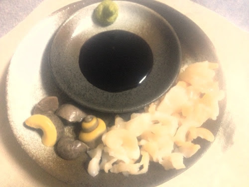 さばき方 バイ貝のお造り 天然生活はじめました