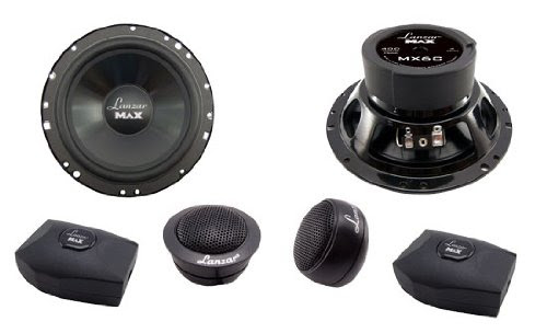 Lanzar MX6C 6.5'' 200 Watts 2 Way Component Speaker System