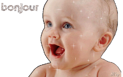 Bonjour Bebe Souriant