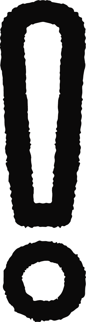 ビックリマーク 感嘆符のイラスト かわいい無料イラスト素材