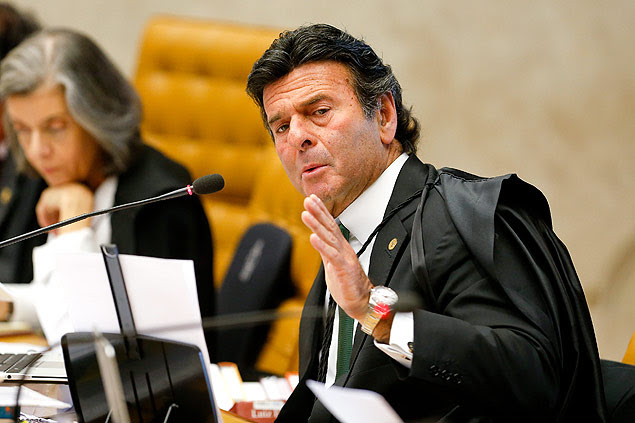 O ministro do Supremo Luiz Fux