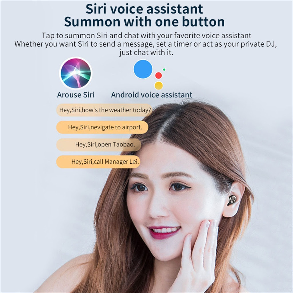 2020 Wireless Bluetooth 5.0 TWS Earphones with charging box IPX7