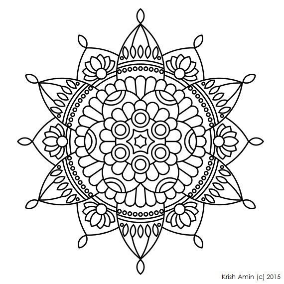 Download Mandala Drawing Pdf at GetDrawings | Free download