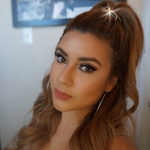 Half Up Half Down Ponytail For Curly Hair
