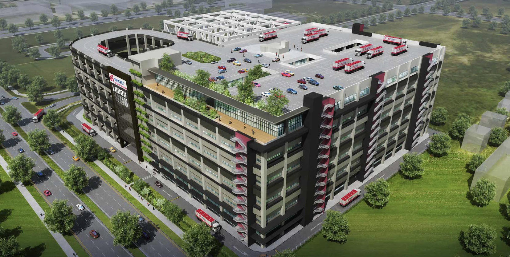 Yang Kee Integrated Logistics Hub Construction Plus Asia