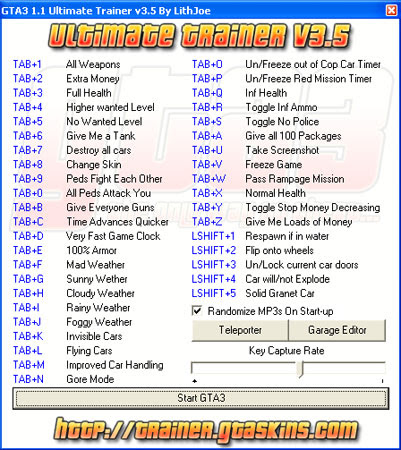 Gta3 Cheats submited images.
