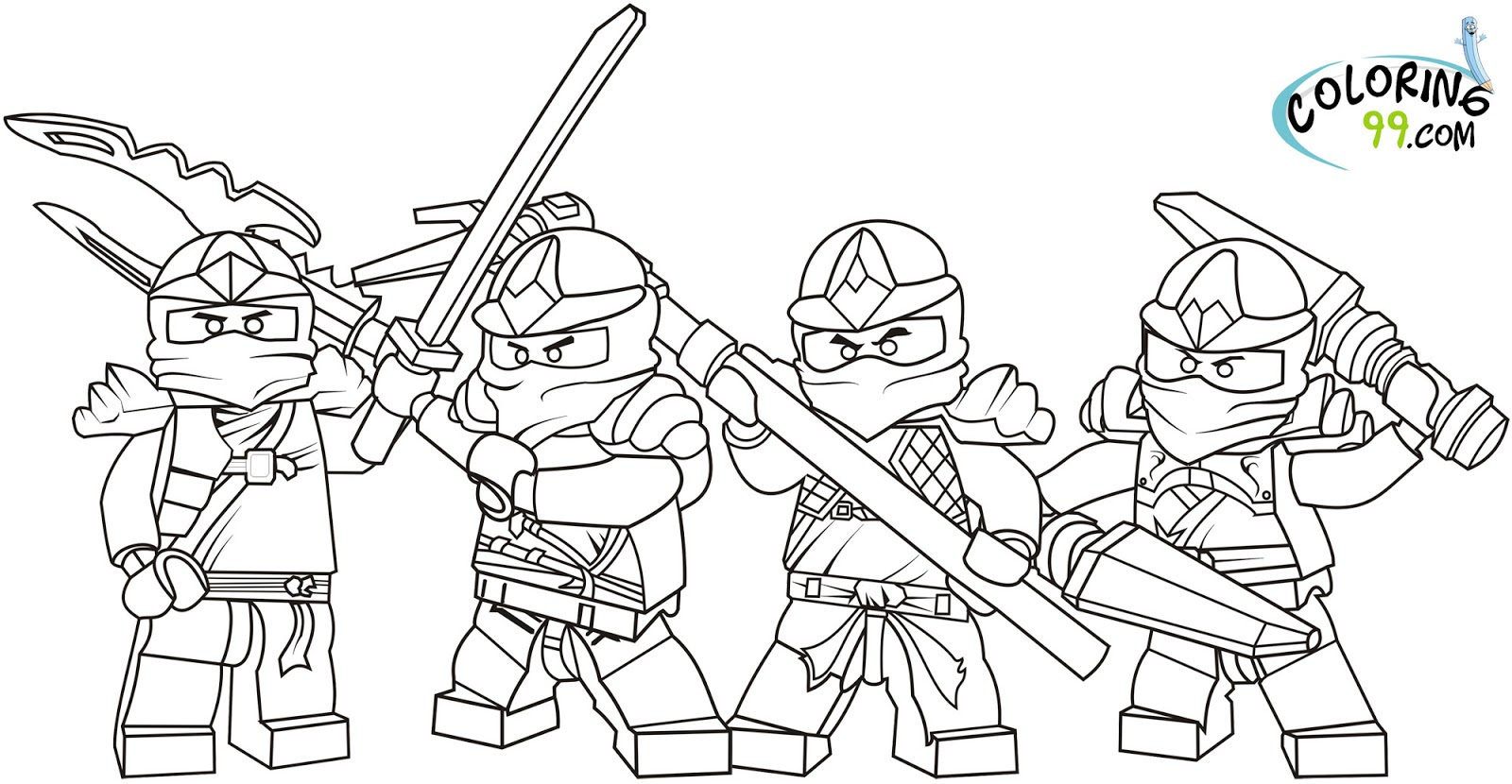 Coloriage ninjago gratuit dessin a imprimer 34