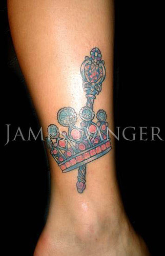tattoo princess crown
