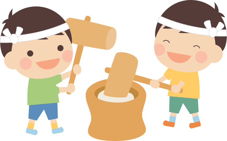 おもちつき のアイデア 9 件 もち おもち 餅つき