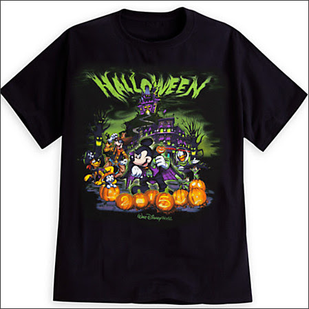 米ディズニーストアのハロウィンtシャツがミッキーが悪そうでカッコ良い