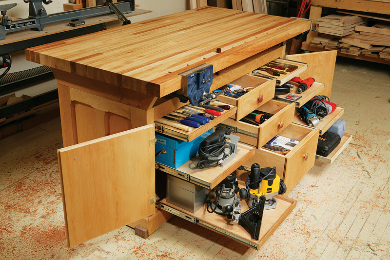 PDF Plans Workbench Drawers Plans Free Download work bench plans for ...