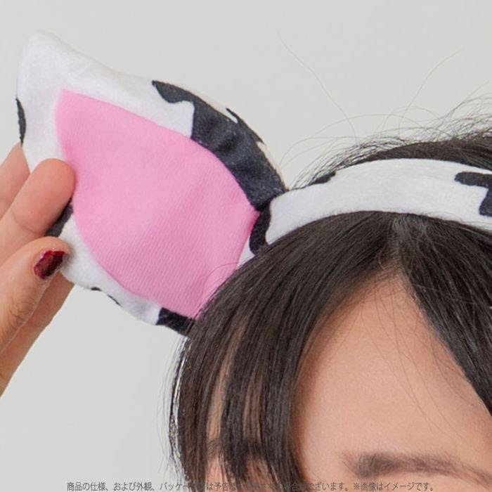 Animalカチューシャ ダルメシアン犬 いぬ 動物 ヘアバンド ヘアアクセ コスプレ 仮装 変装 グッズ 小道具 小物 ルカン