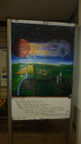 P1260515 London Underground, the Cally tube artist Kim December 2012 by caledonianpark