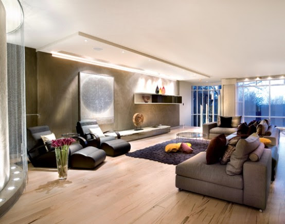 Modern Glamorous Interior Design by SHH | DigsDigs