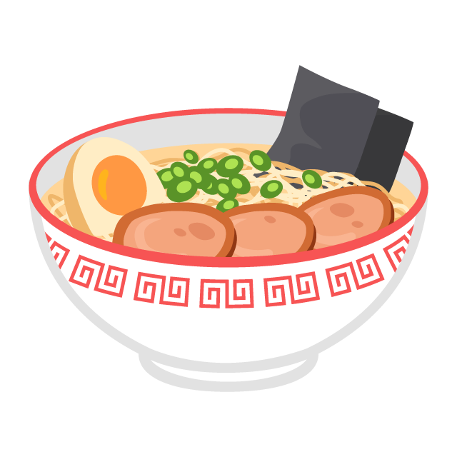 ラーメンの無料ベクターイラスト素材 Picaboo ピカブー 無料ベクターイラスト素材