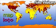 Locations of Site Visitors
