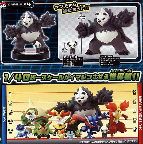 ガチャ 立体ポケモン図鑑xy 02 4月発売 御三家登場 ポケモン情報ねっと