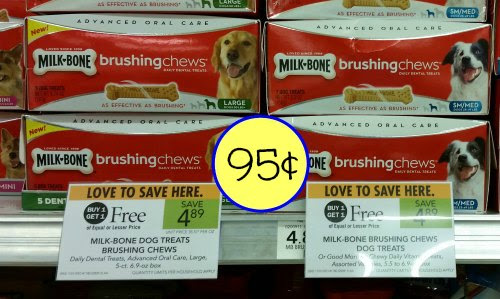 Milk-Bone Brushing Chews - Just 95¢ At Publix