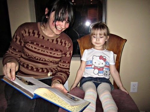 reading with Marilyn