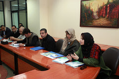 زيارة فريق مايكروسوفت- الأردن الى الكلية الجامعية