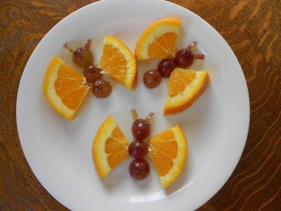 Orange Slice Butterflies (regalo para Bernadette!)