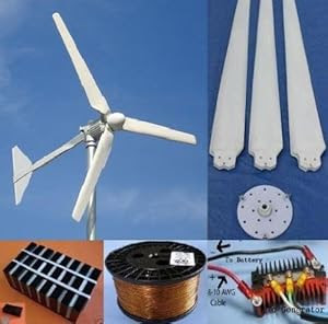 Amazon.com - Wind Turbine Generator DIY Starter Kit with 111" Dia