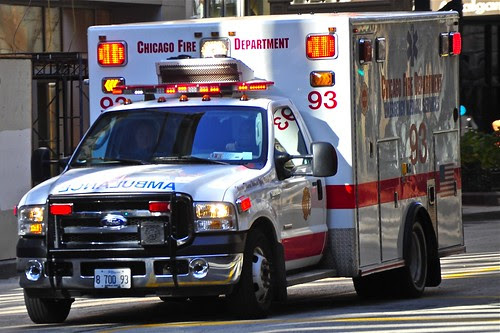 ambulance responding spectacle
