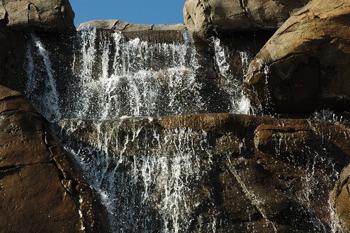 Apartment Complex Waterfall