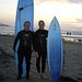 End of spring break surfing