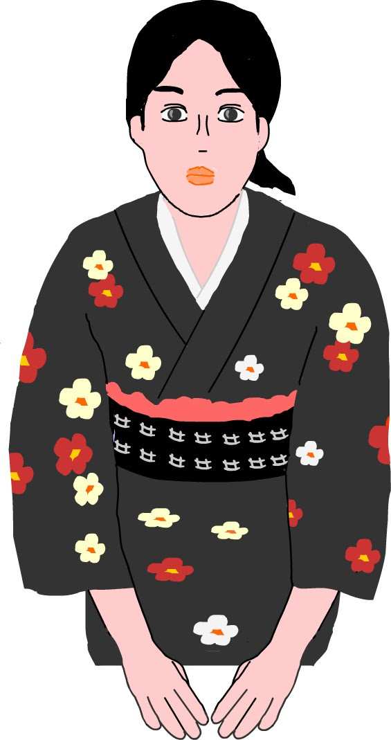 お辞儀 おじぎ イラスト 無料