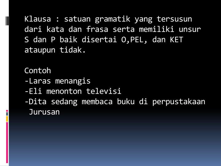 Contoh Kalimat Frasa Adjektiva - Contoh Two