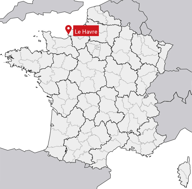 le havre carte de france Le Havre: Toutes les informations sur la commune