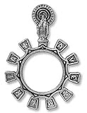 BULK Ave Maria Prayer Rosary Ring Lead-Free 1 Decade