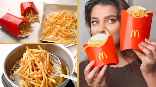 إزاي نعمل فرايز ذهبية ومقرمشة زي ماكدونالدز  ��